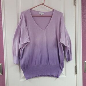 Ombre Purple Sweater